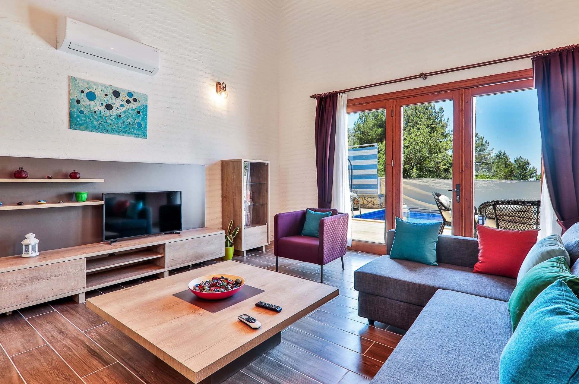 Villa Sunset 3 Korunaklı Havuz 53