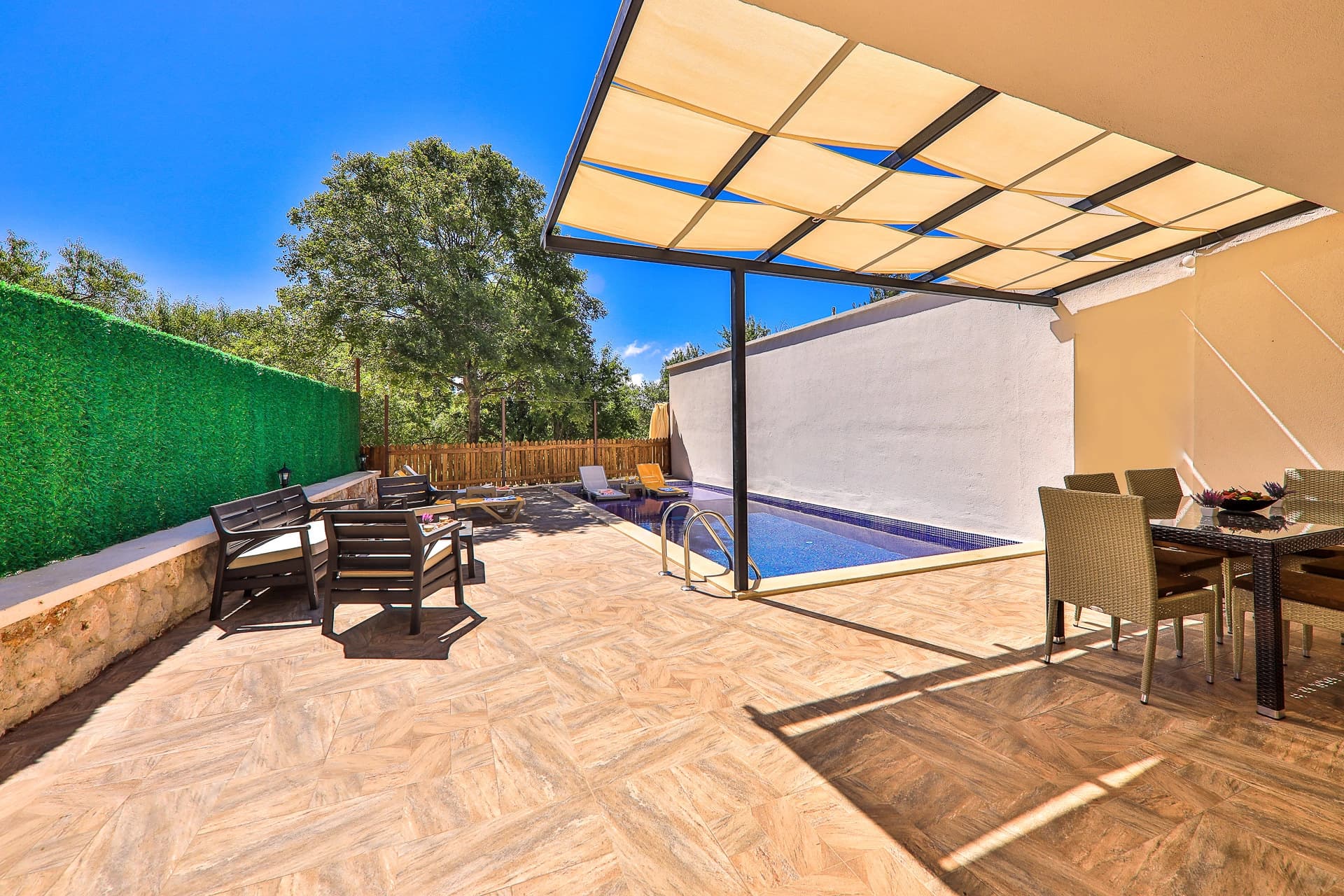 Villa Yiğit Kaş Korunaklı Havuz 32