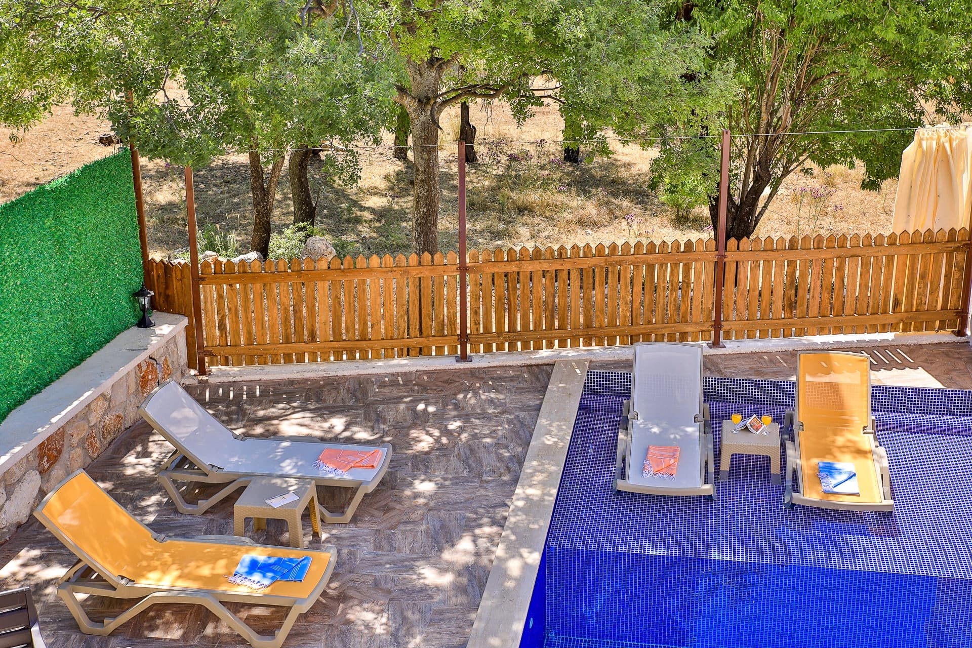 Villa Yiğit Kaş Korunaklı Havuz 26