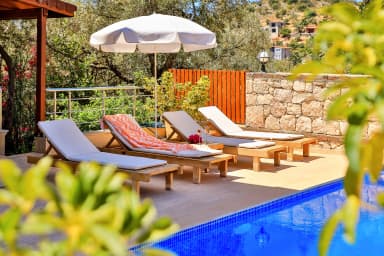 Villa Sarı Kaş Korunaklı Havuz 53