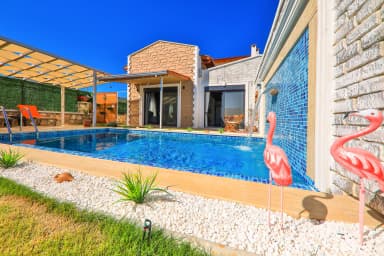 Villa Kaş Sakura Korunaklı Havuz 33