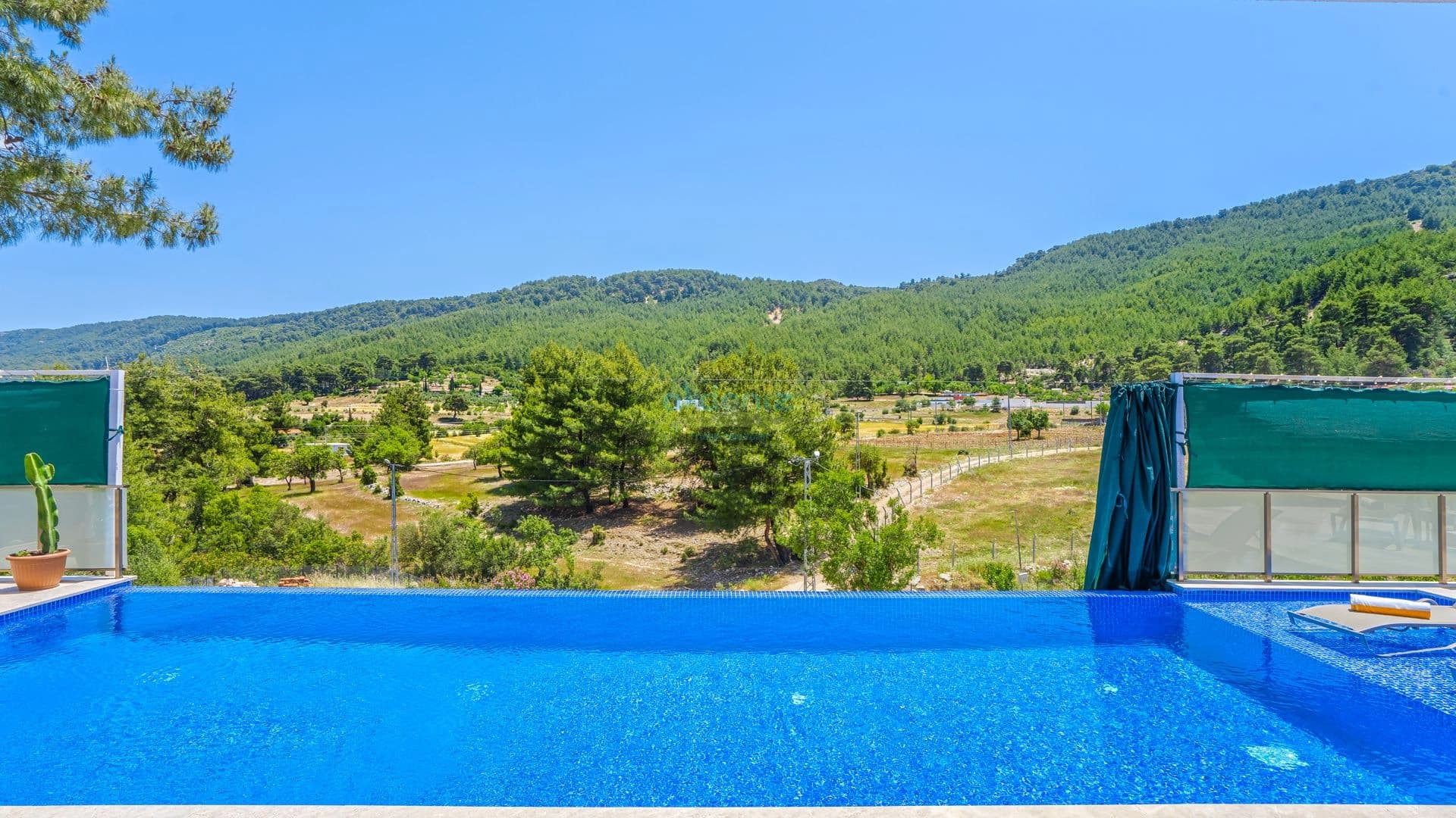 Villa Poruk Çiçeği Korunaklı Havuz 43