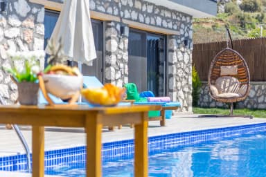 Villa Gün Batımı Aklar Korunaklı Havuz 19