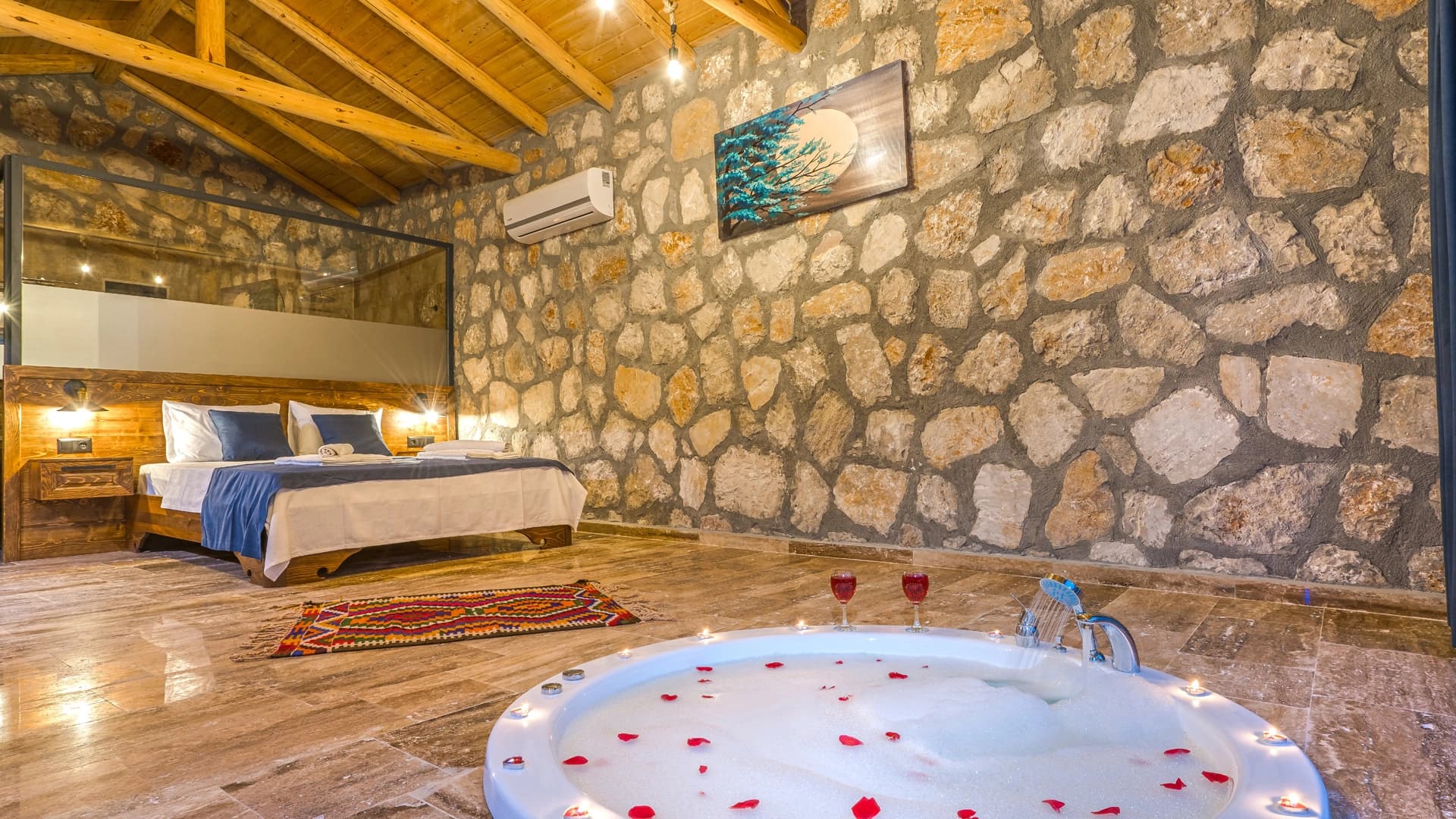 Villa Ege Sarıbelen Korunaklı Havuz 32