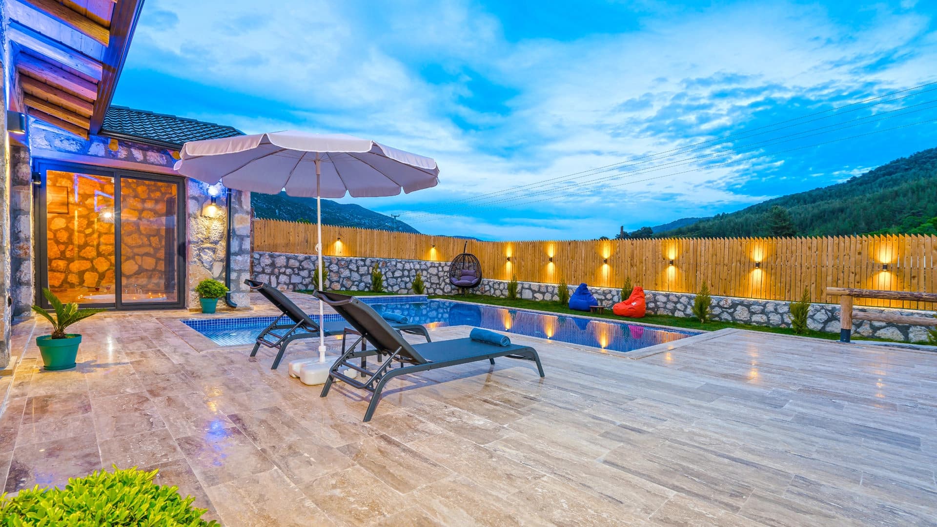 Villa Ege Sarıbelen Korunaklı Havuz 30