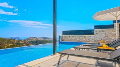 Villa Kartal Tepesi Korunaklı Havuz 58