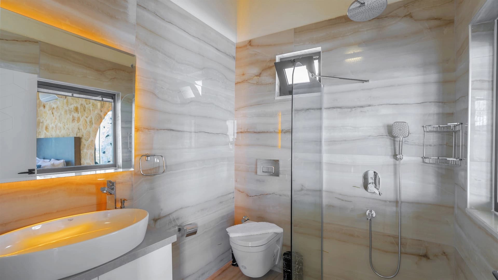 Villa Kartal Tepesi Korunaklı Havuz 46