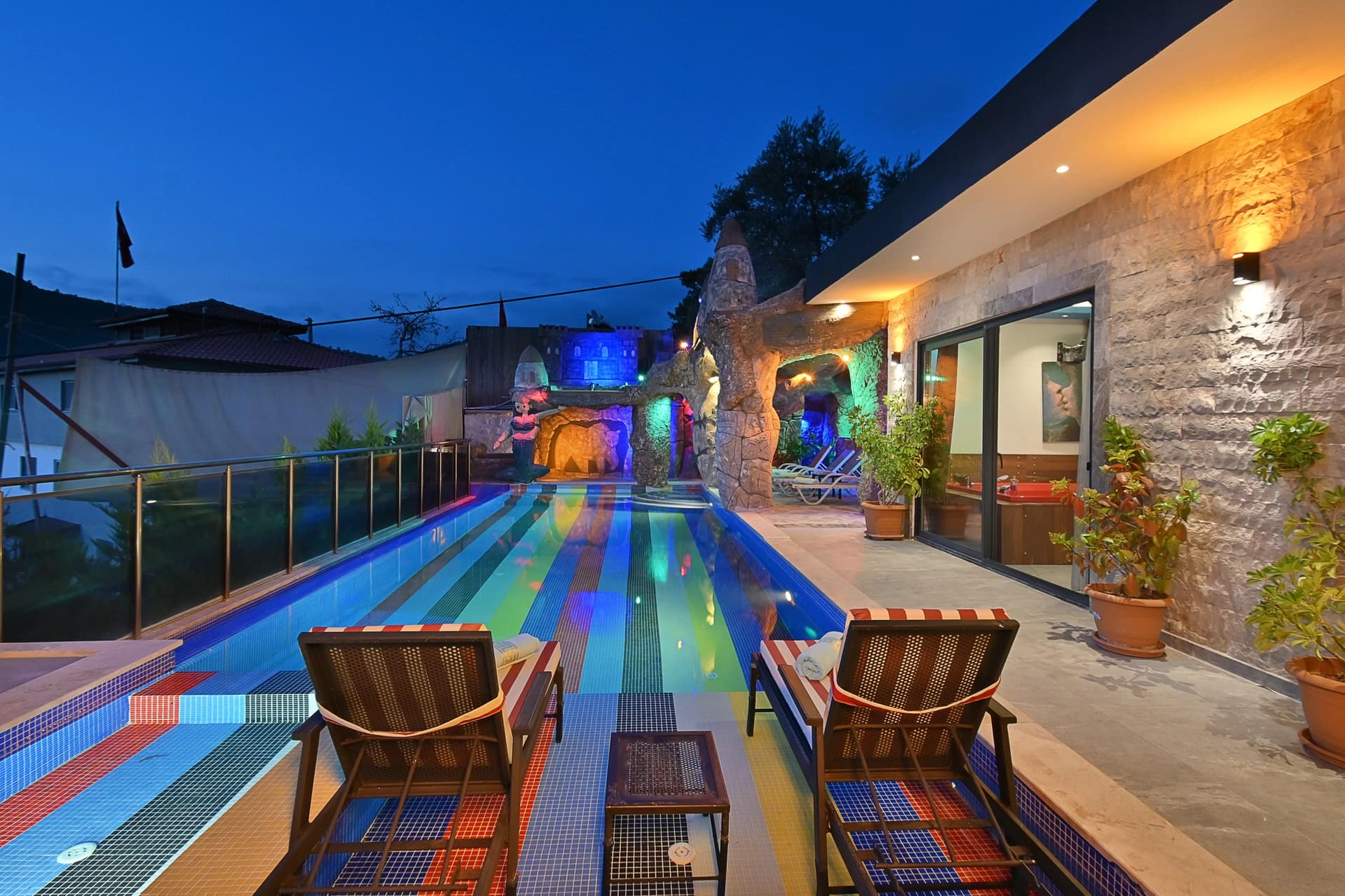 Villa Yaren K Korunaklı Havuz 30