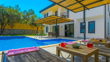 Villa Sezar Patara Korunaklı Havuz 35
