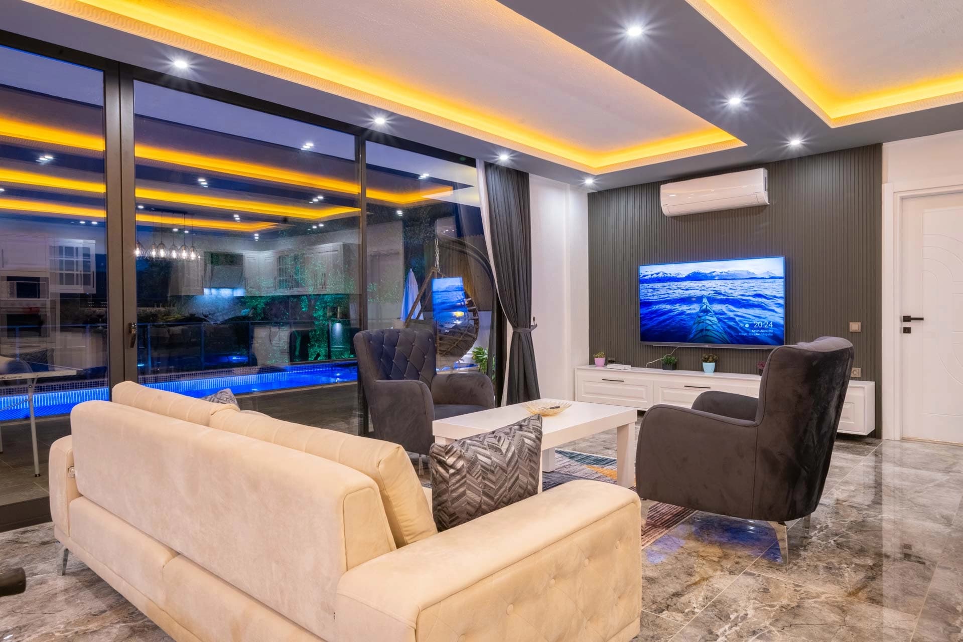 Villa Desde Duo Korunaklı Havuz 54