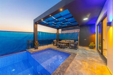 Villa Aslan Luxury Duo Korunaklı Havuz 83