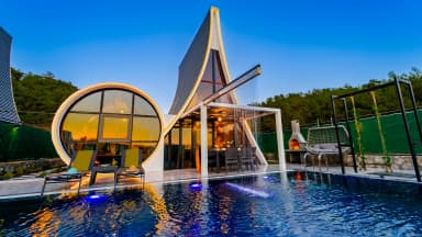 Villa Tibu House 3 Özel Havuzlu 15