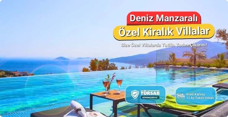 Size Özel Deniz Mazaralı Kiralık Villalar